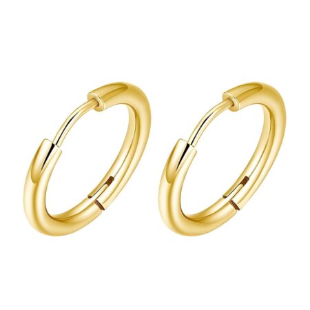 Earrings, 18K Gold Plated