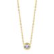 Delicate 18K Gold-Plated Necklace with Cubic Zirconia