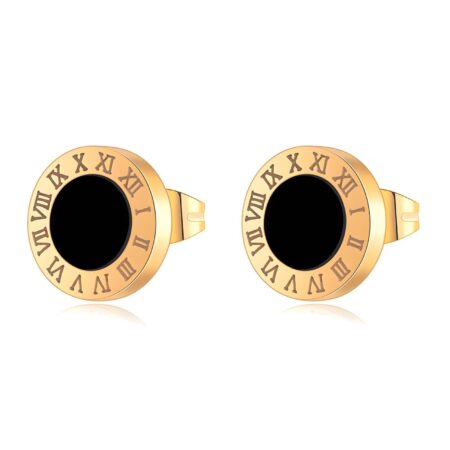 Earrings, 18K Gold Plated