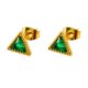 Earrings, 18K Gold Plated