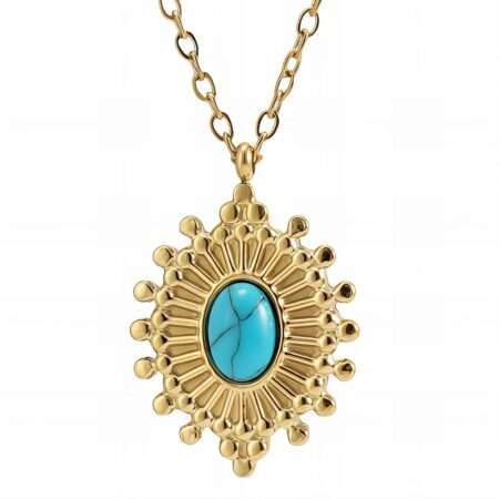 Classic Gold Pendant Necklace