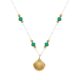 Beaded 18K Gold-Plated Stainless Steel Necklace