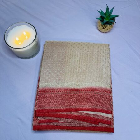 Elegant Banarasi Silk Saree for Women Lightweight Soft Silk Saree with Minimal saree Work Blouse Included