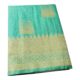 Emerald Green Pure Silk Saree with Rich Gold Zari Weaving | Traditional Banarasi Style Silk Saree