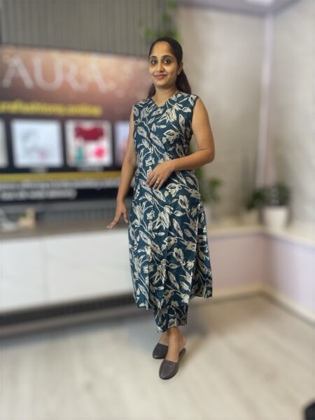 Premium Vatican Silk A-Line Co-Ord Set for Women